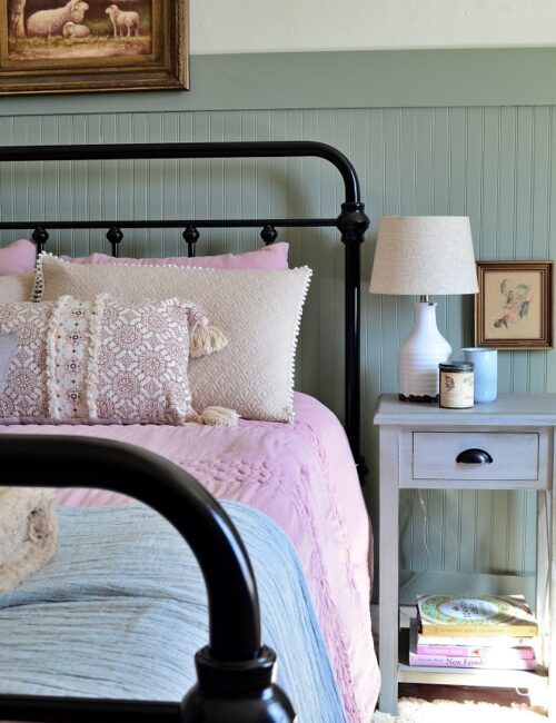 Magazine inspired bedroom refresh