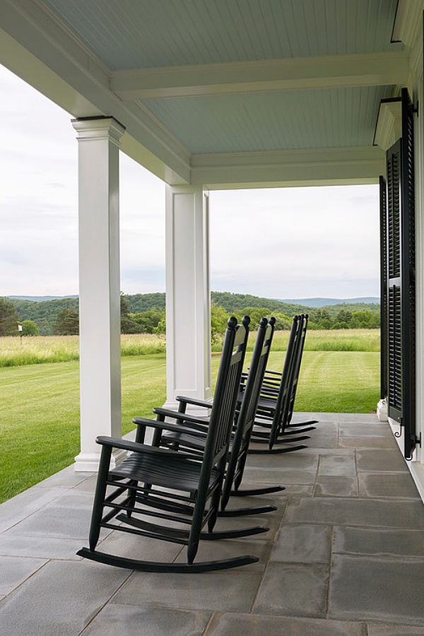 New Greek Revival Farmhouse in the Berkshire Mountains