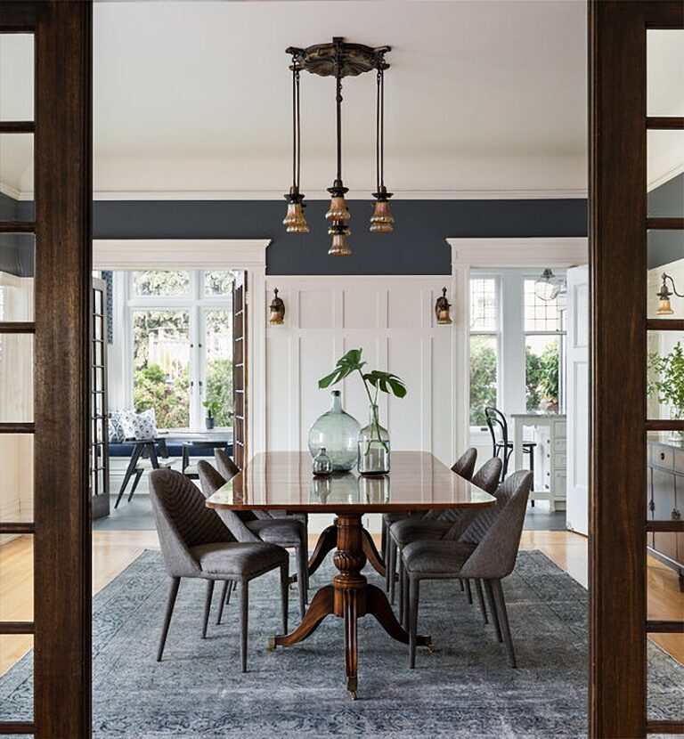 Tudor style dining room