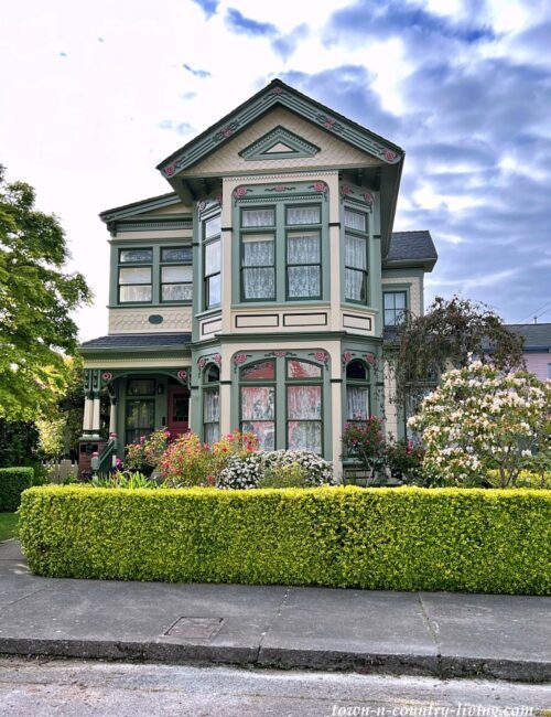 Victorian homes in Ferndale, California