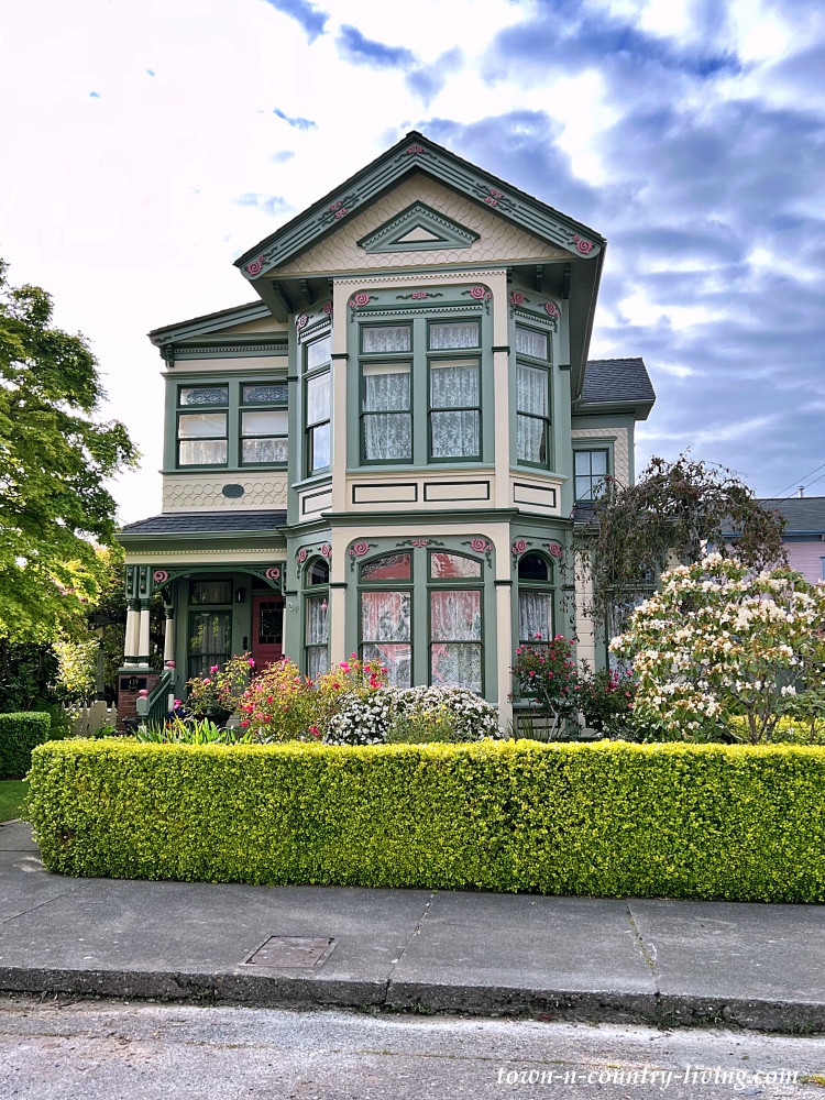 Victorian homes in Ferndale, California