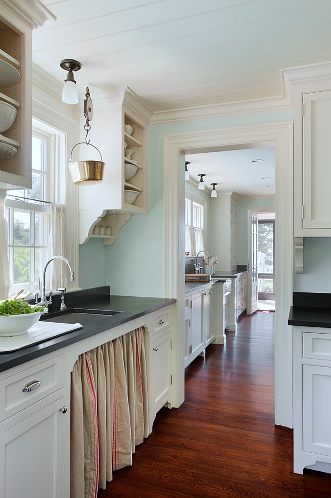 Traditional kitchen in a Boston home