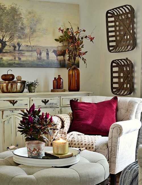 town and country living fall home tour
