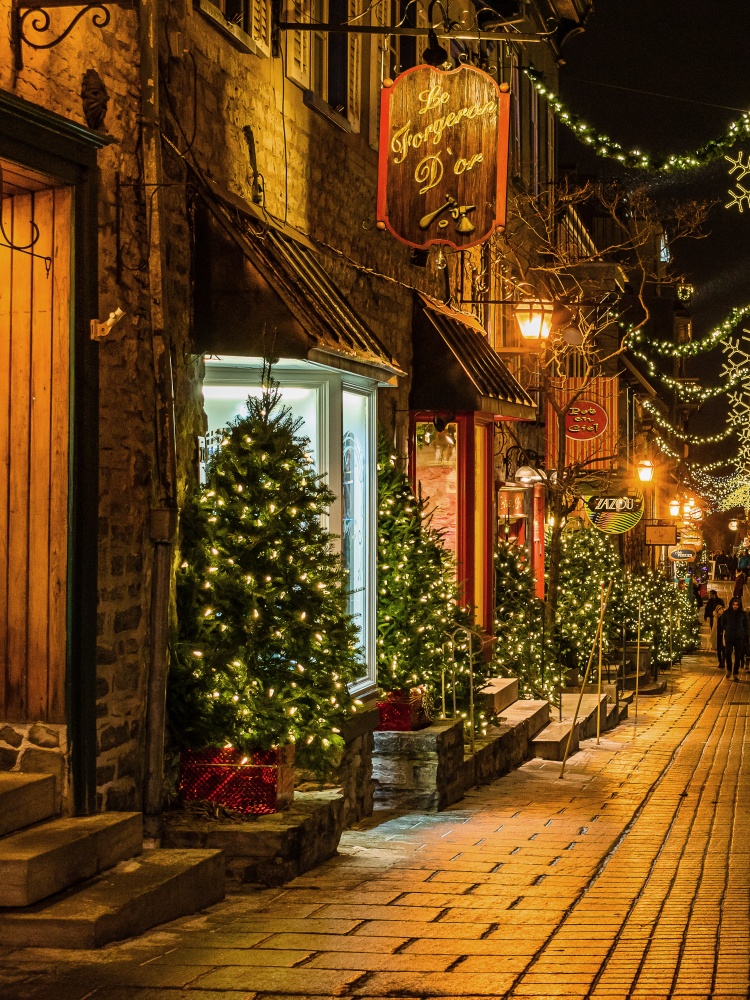 Before Christmas in Quebec City