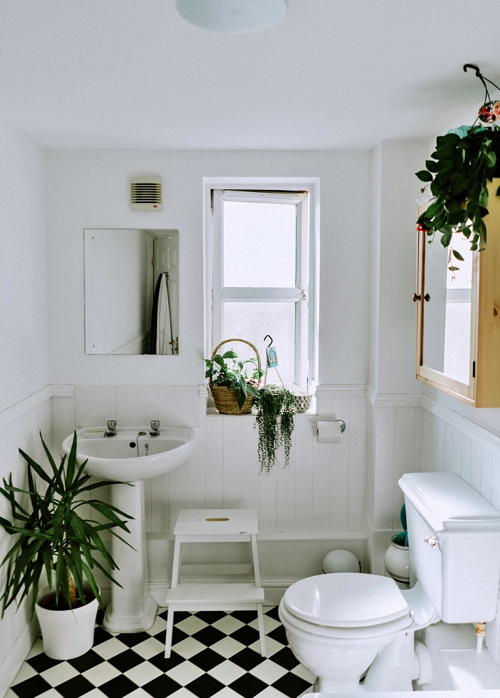 Vintage Bathrooms, a Shaker Kitchen, and Other Friday Finds