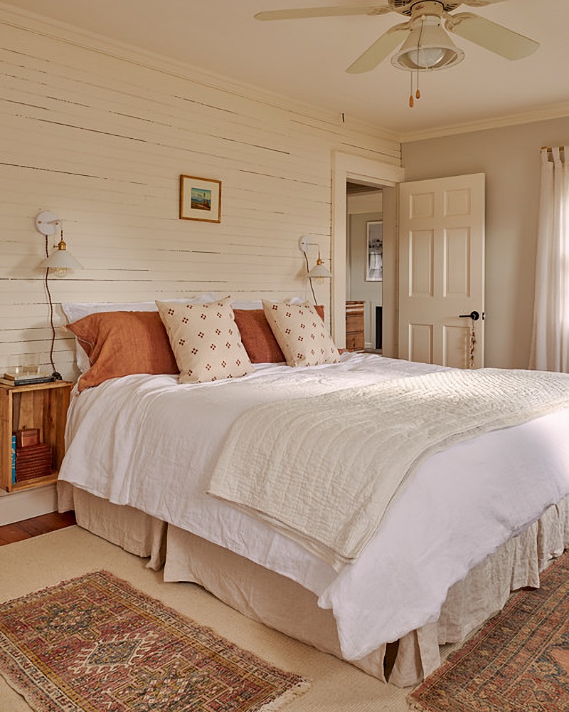 lake cottage bedroom