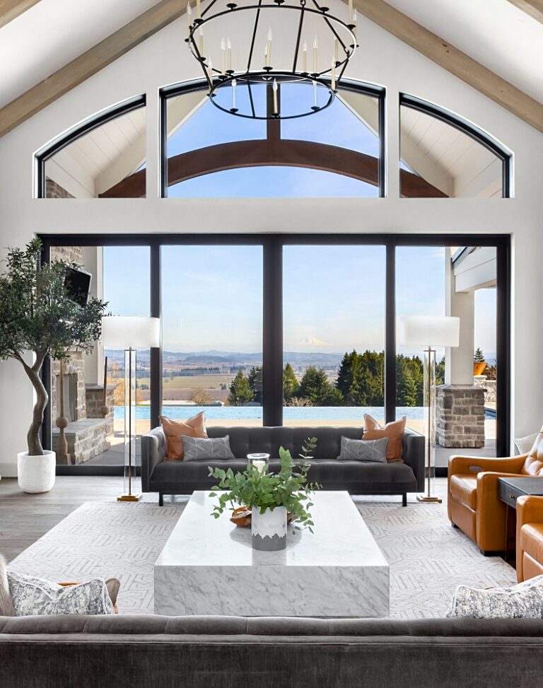 Step Inside a Luxury Modern Country Home with Stunning Views