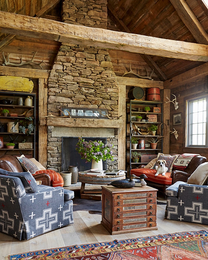 See How to Create a Warm Living Room