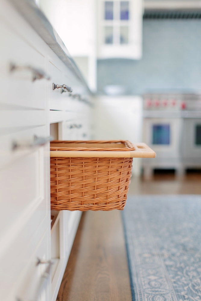 Kitchen basket drawer