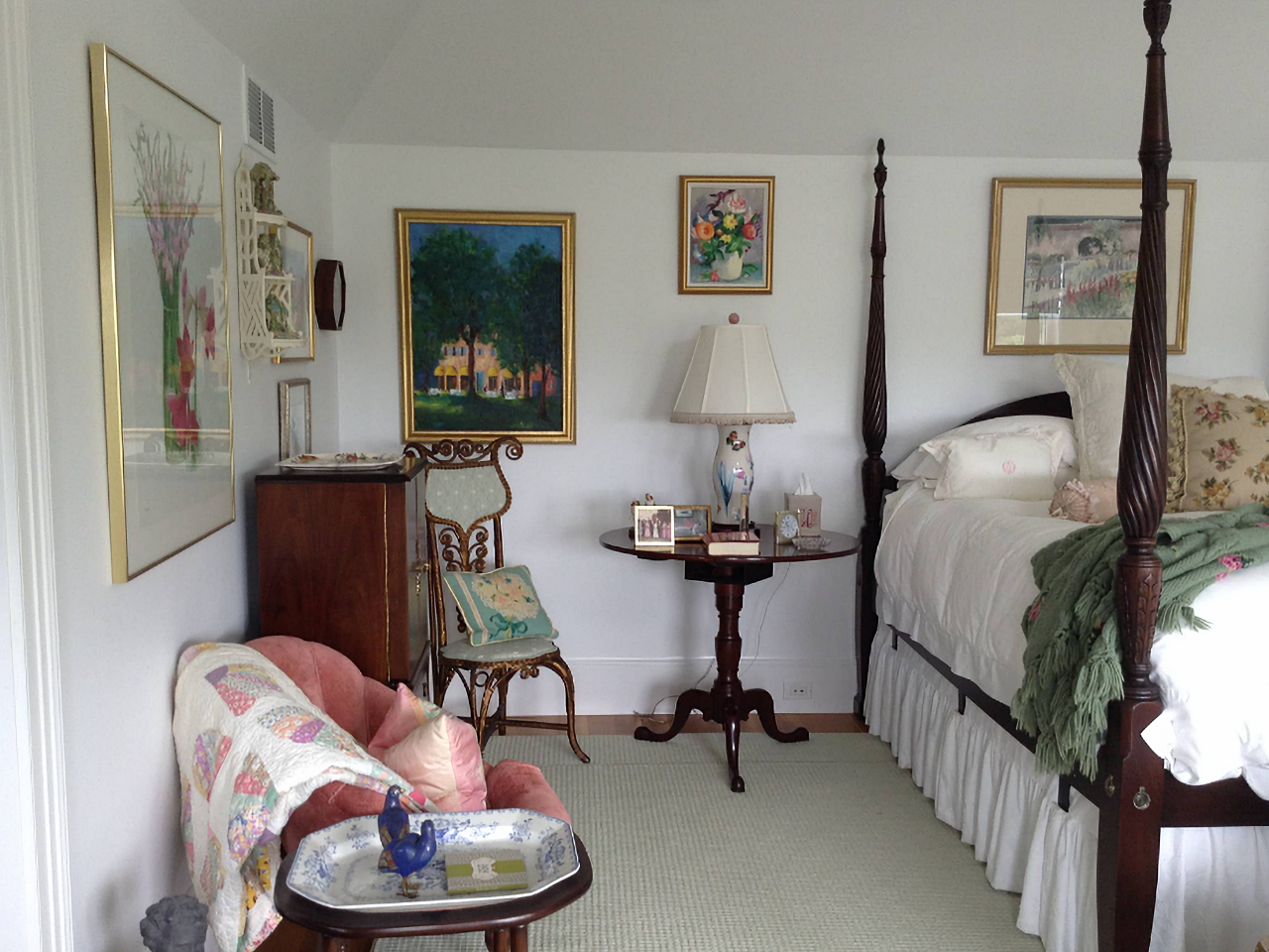 grandma chic style bedroom