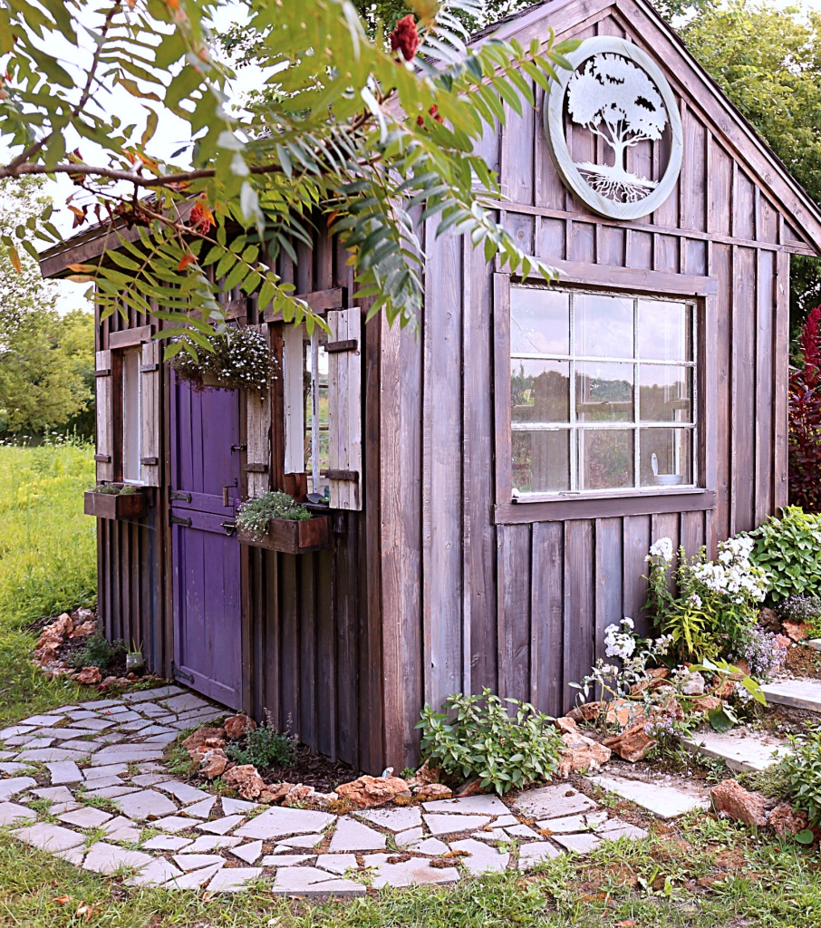 cottage style garden shed