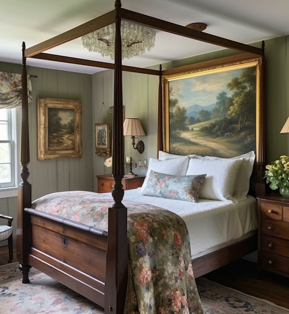 A Traditional Cottage Bedroom