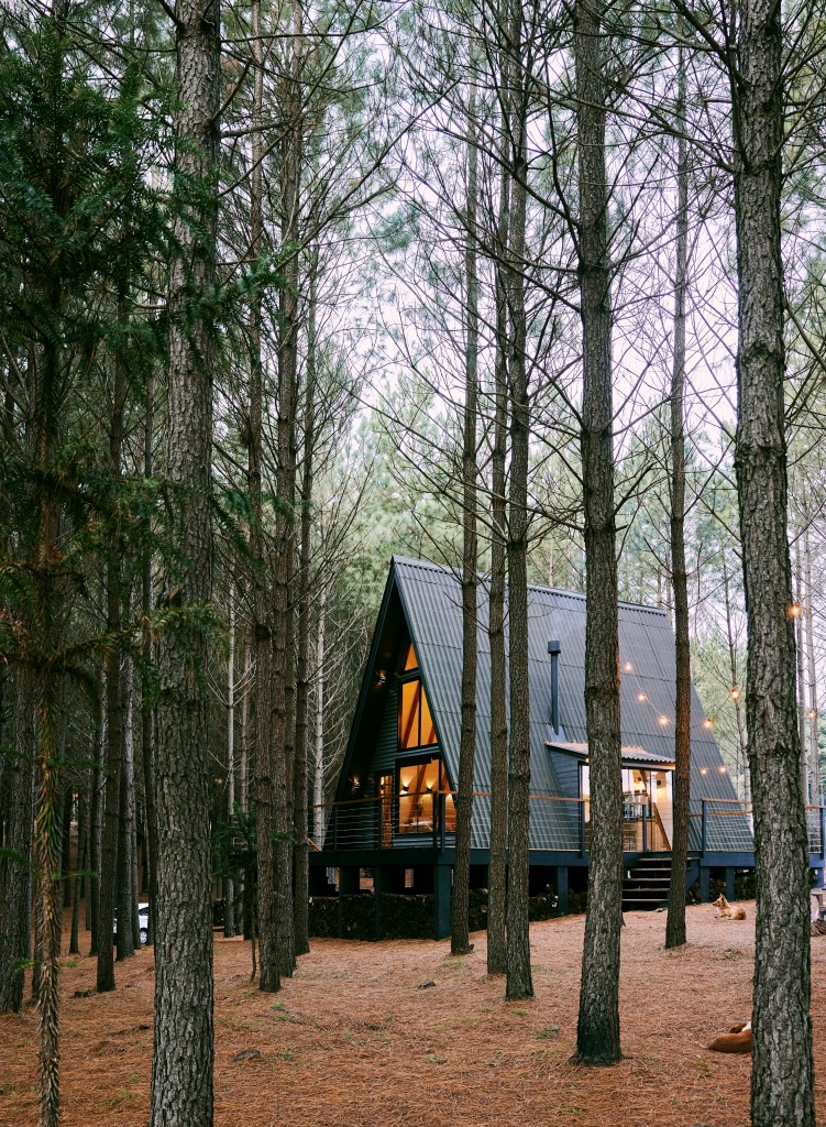 Cozy A-Frame Cabin: A Charming Retreat Nestled in Nature’s Embrace