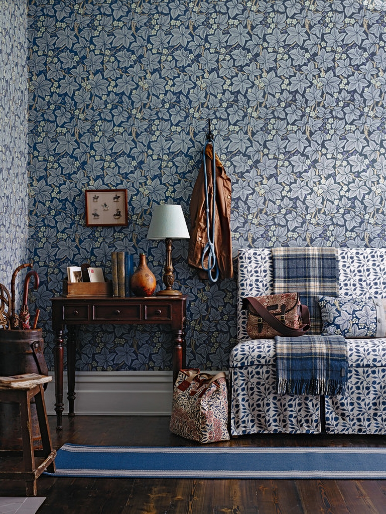 blue entry - how to mix plaids and patterns