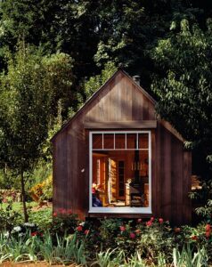 rustic tiny house