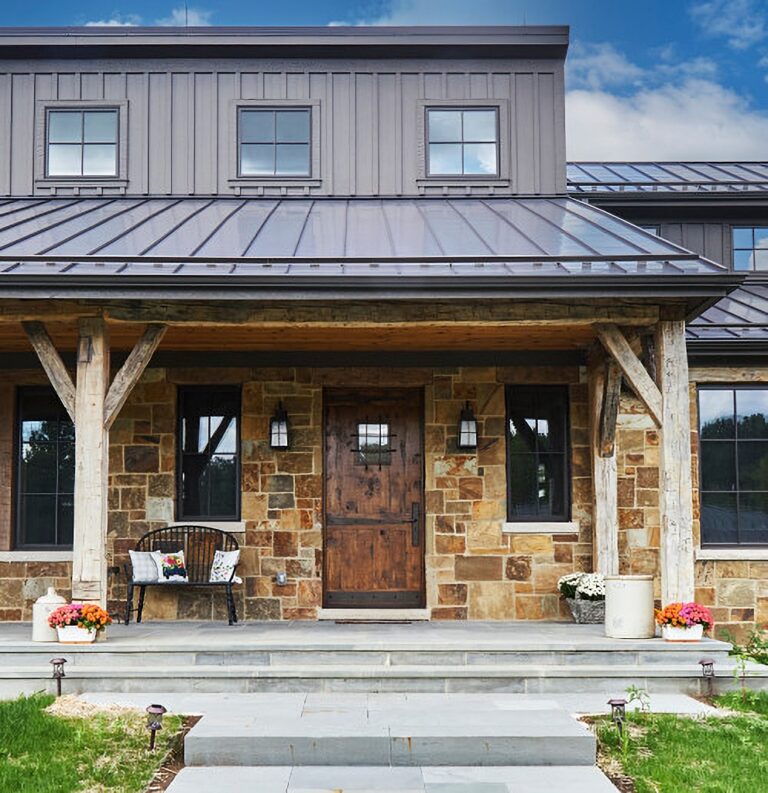 country estate entryway