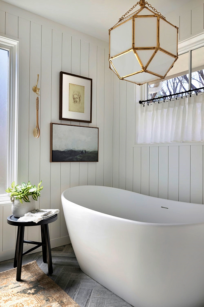 Modern Farmhouse Bathroom Design Inspires Serenity and Style