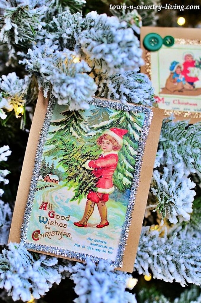 Vintage Christmas Cards - DIY