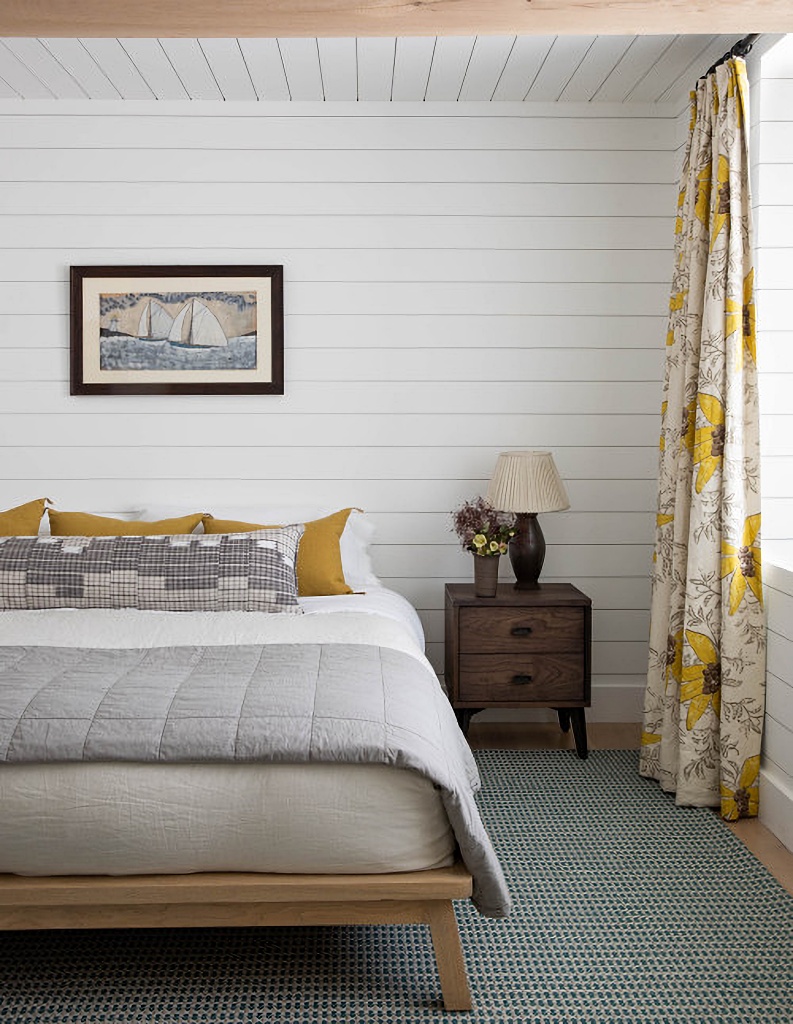 minimalist country bedroom