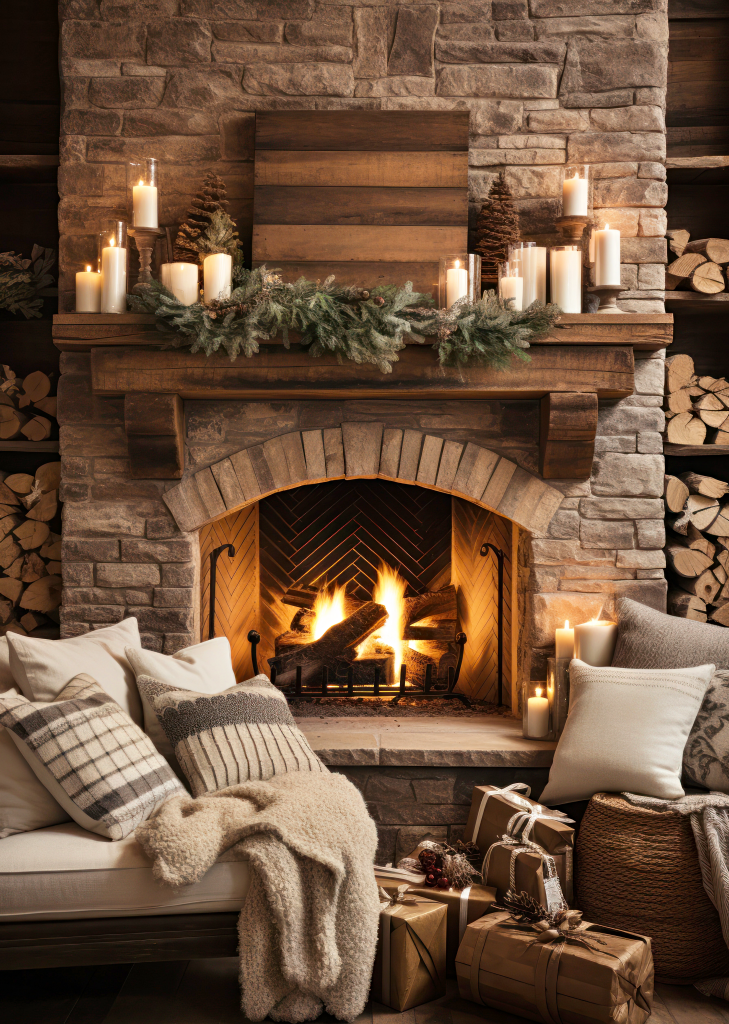 Cozy Fireplaces and Beautiful Home Décor: Friday Finds