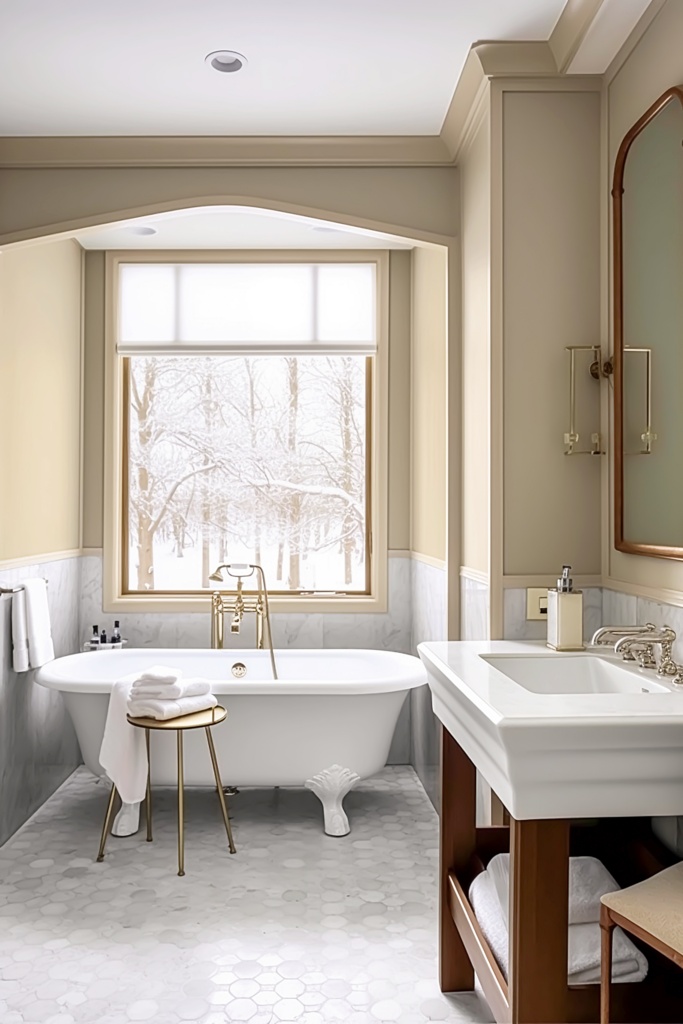 Fall in Love with an Unparalleled English-Style Bathroom