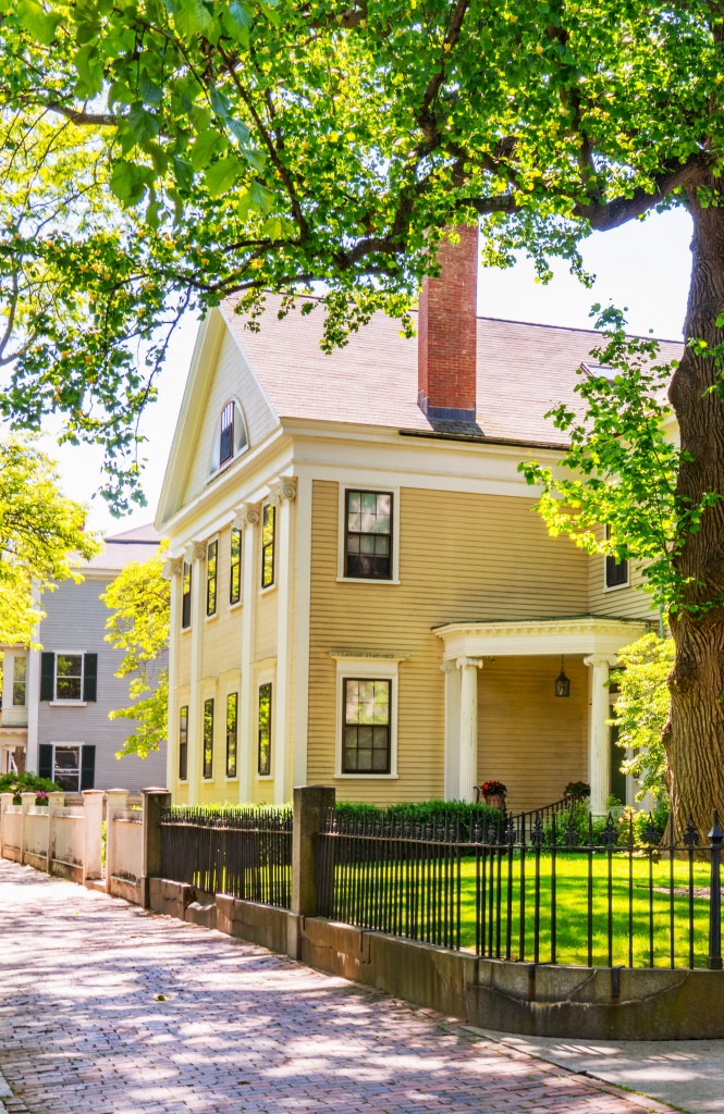 Casas históricas em Salem, Massachusetts