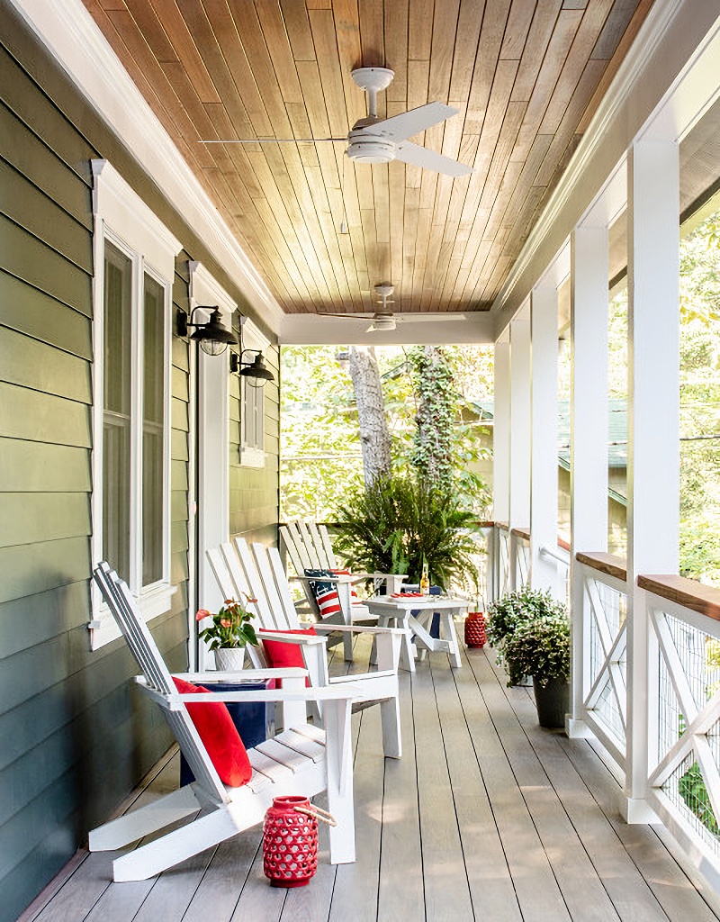 summer cottage porch