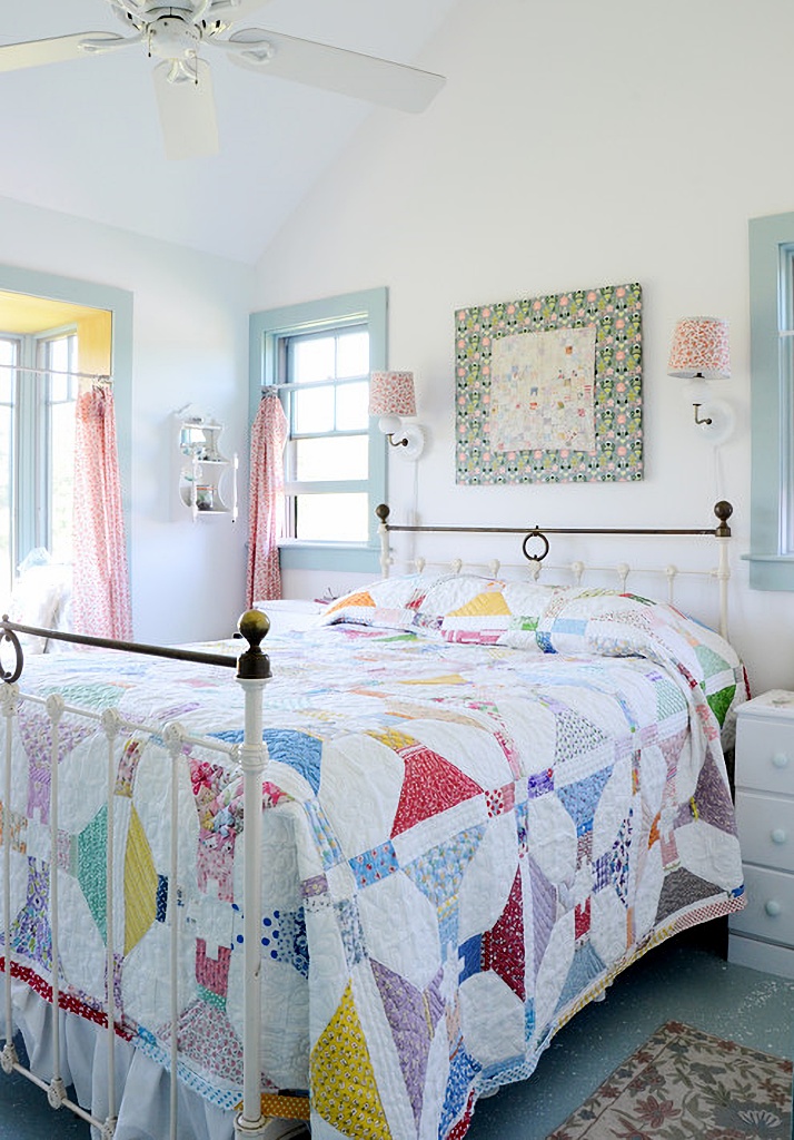summer bedroom quilt