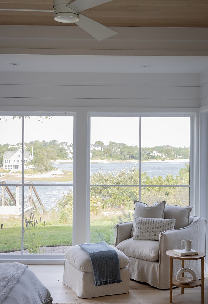 master bedroom in Chatham, MA