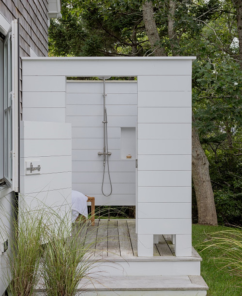 outdoor shower