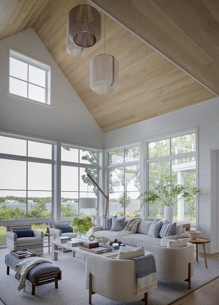 martha's vineyard living room