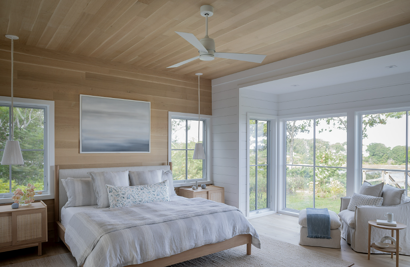 master bedroom in Chatham, MA