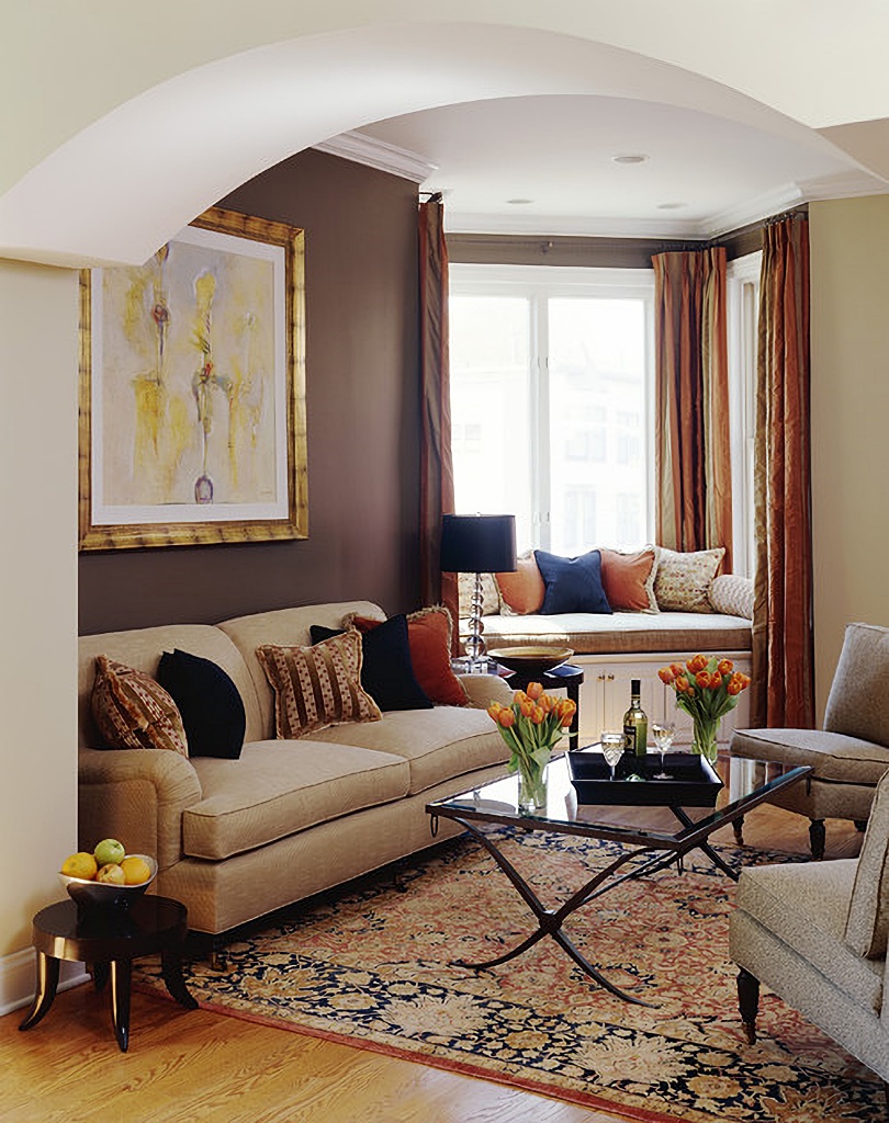 elegant and cozy living room