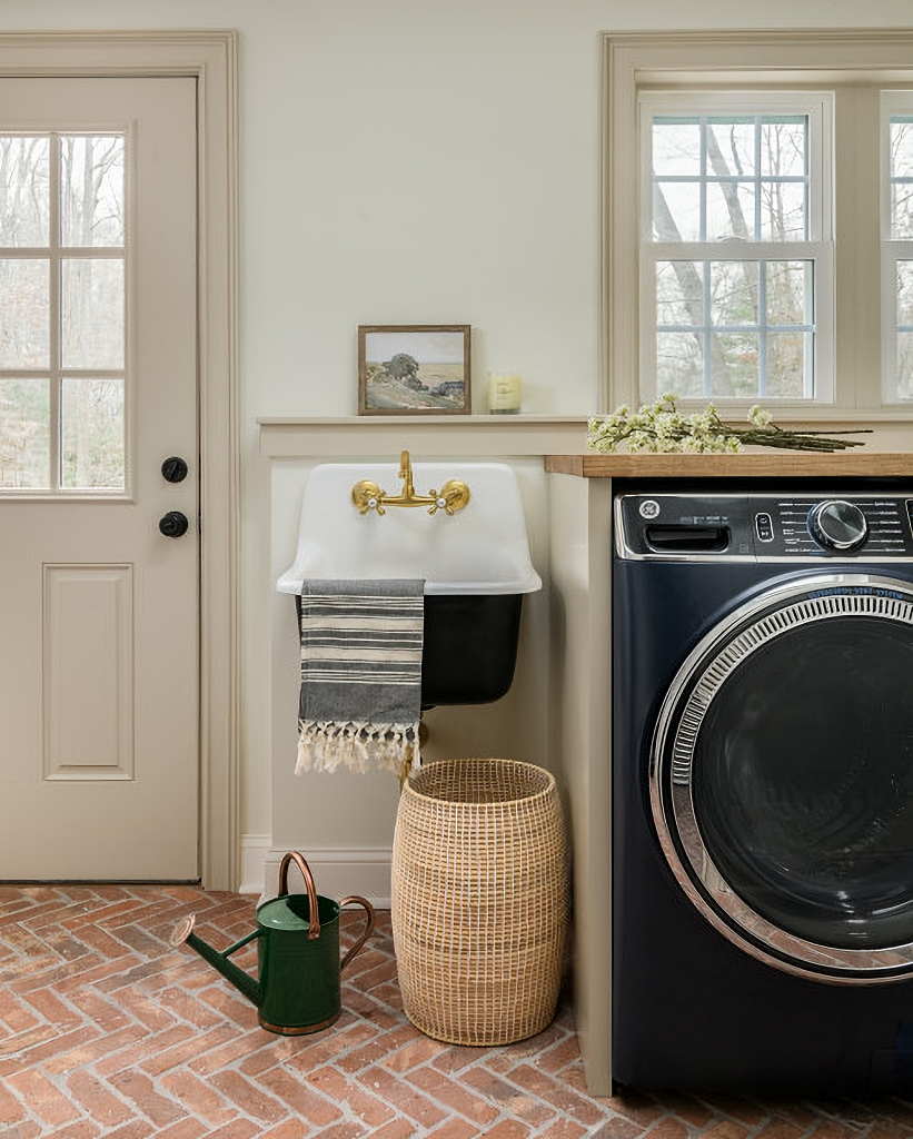 traditional laundry room