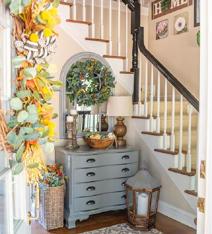 fall entryway