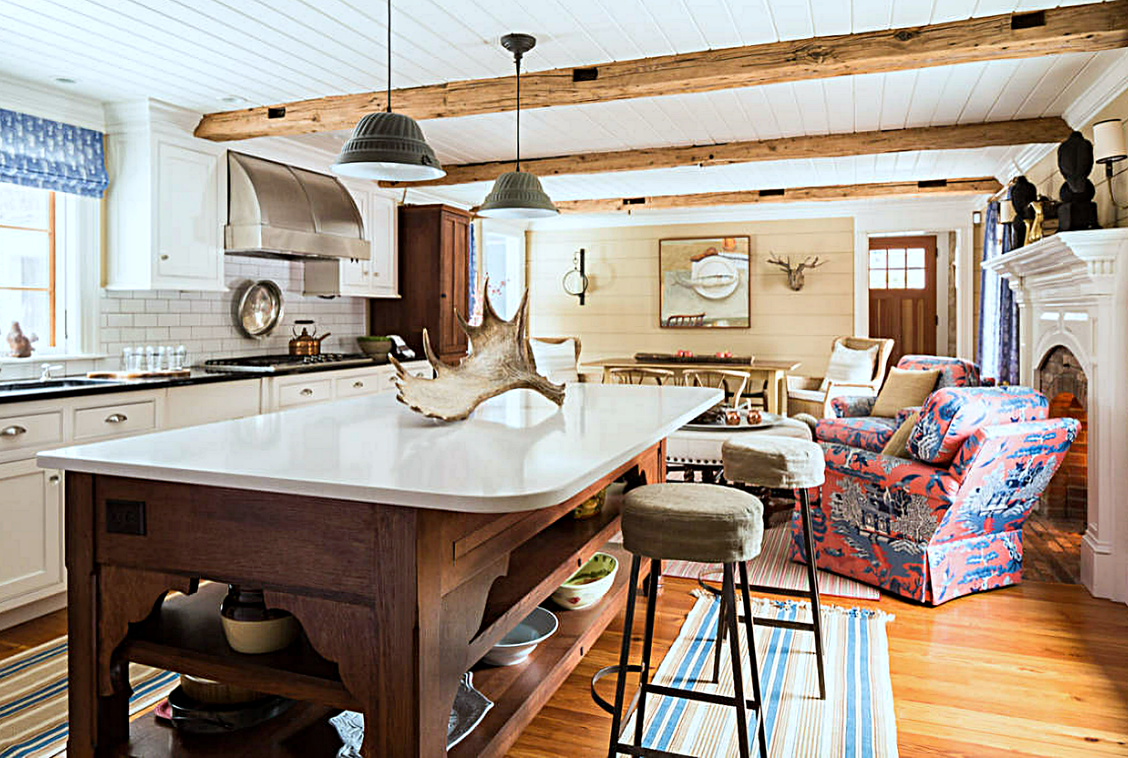 kitchen greatroom - modern farmhouse