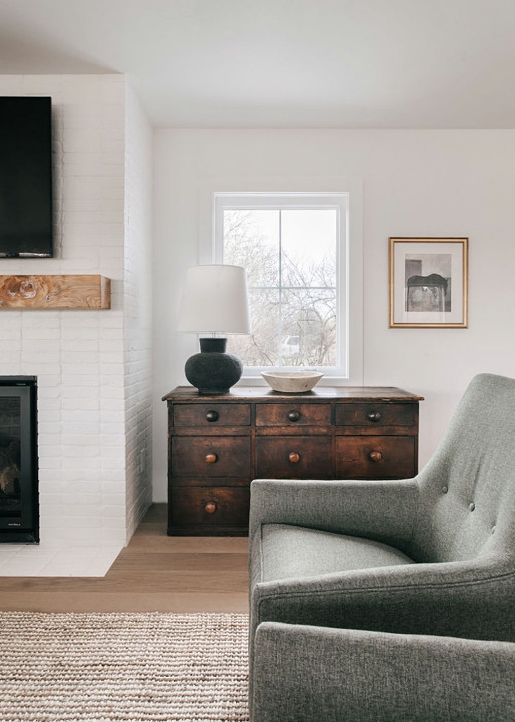 modern country living room