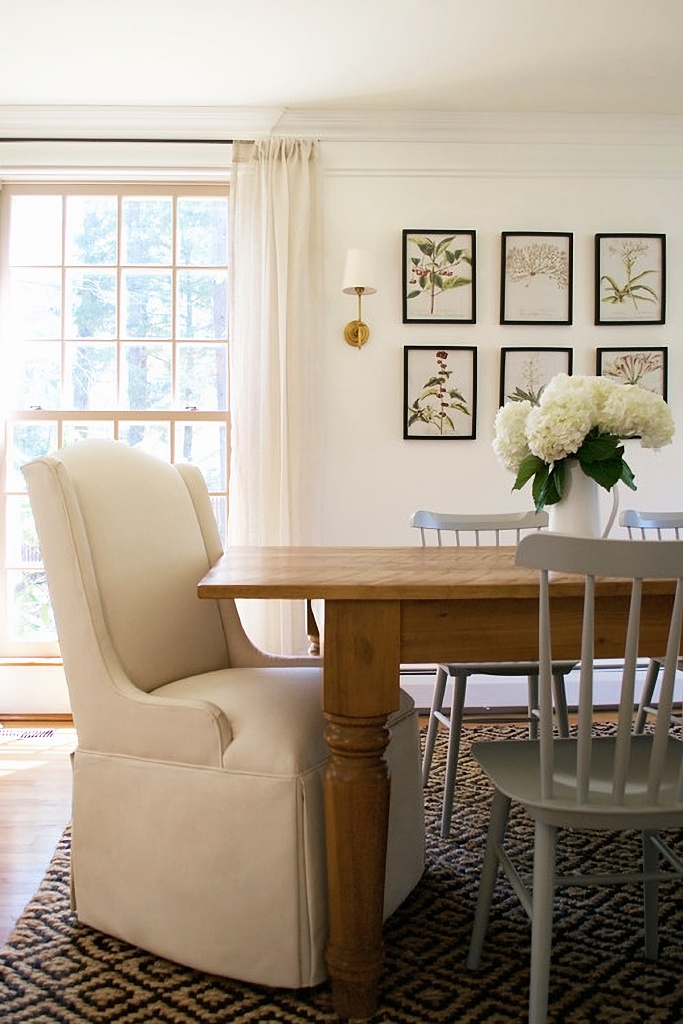 neutral dining room