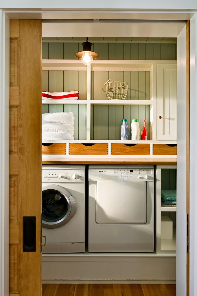 laundry room pocket door