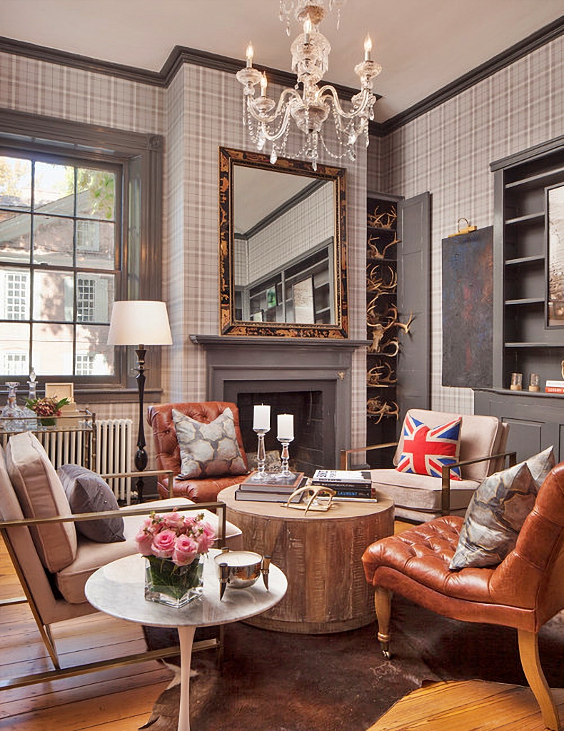 English style family room