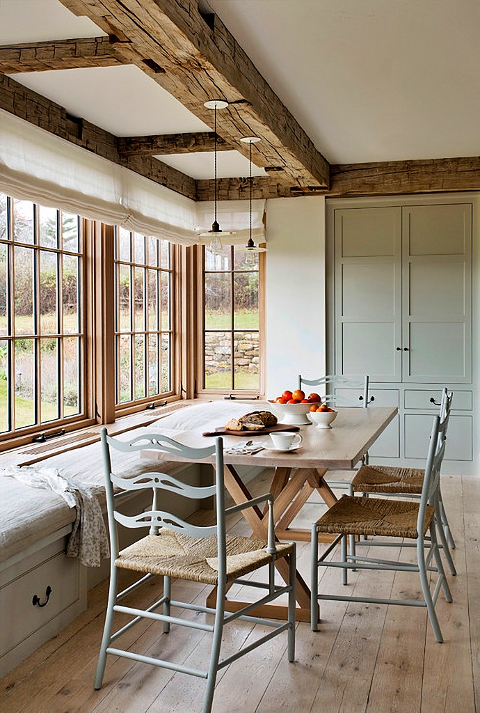 French farmhouse dining room