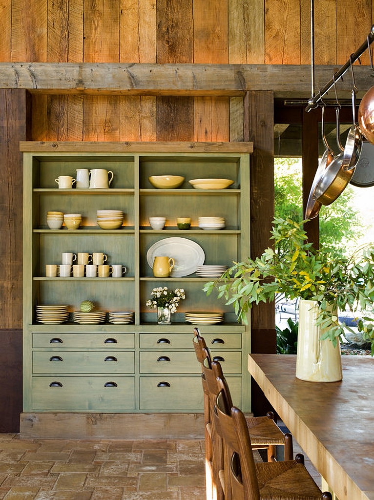 rustic dining room