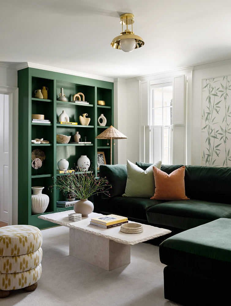 green living room