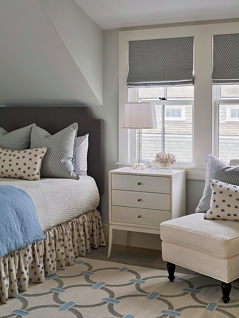 traditional neutral bedroom