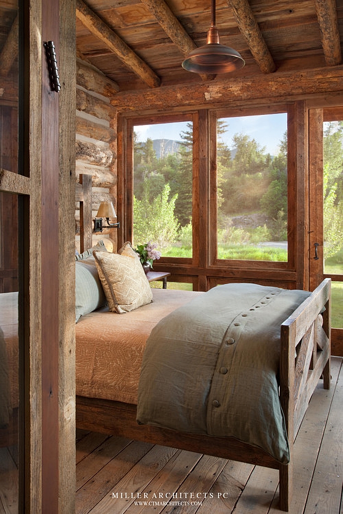 rustic bedroom