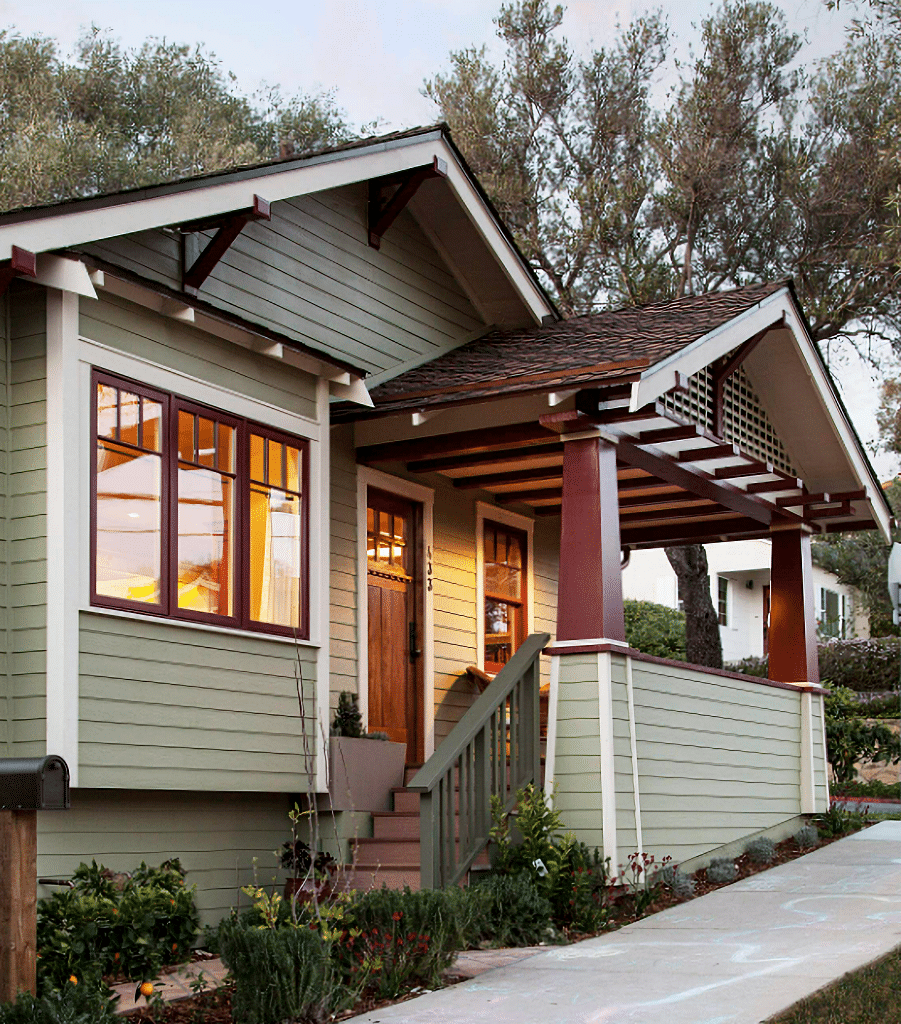 painted bungalow