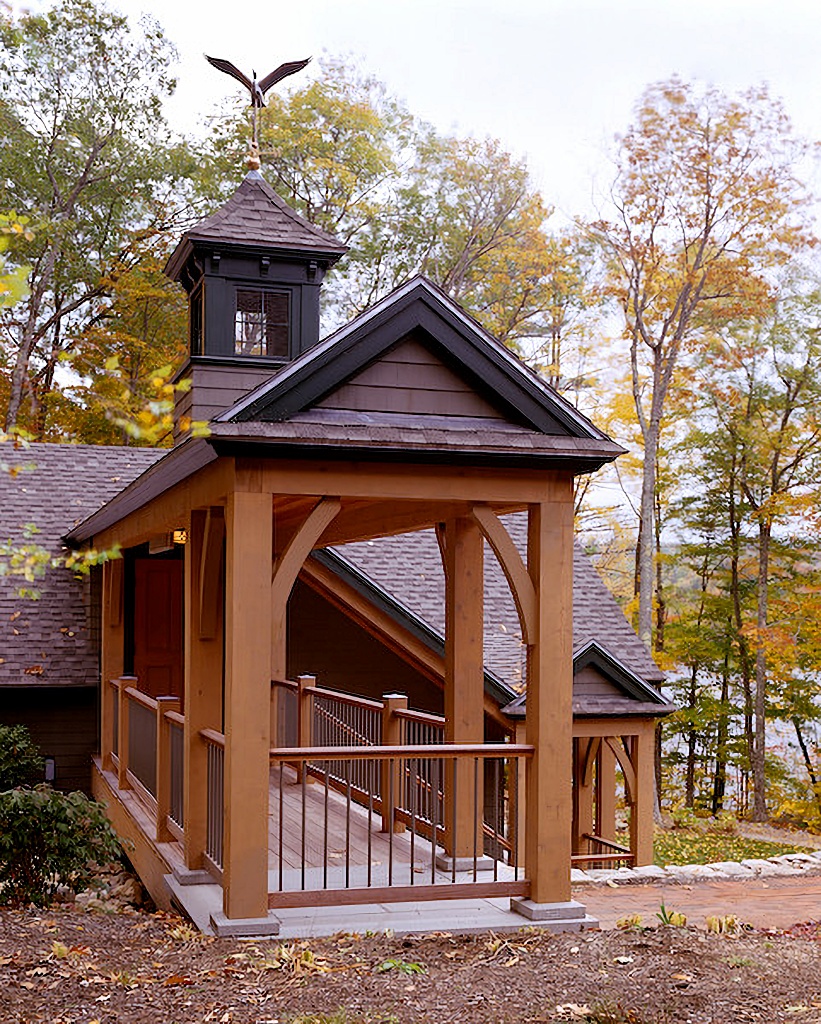 Rustic Adirondack home