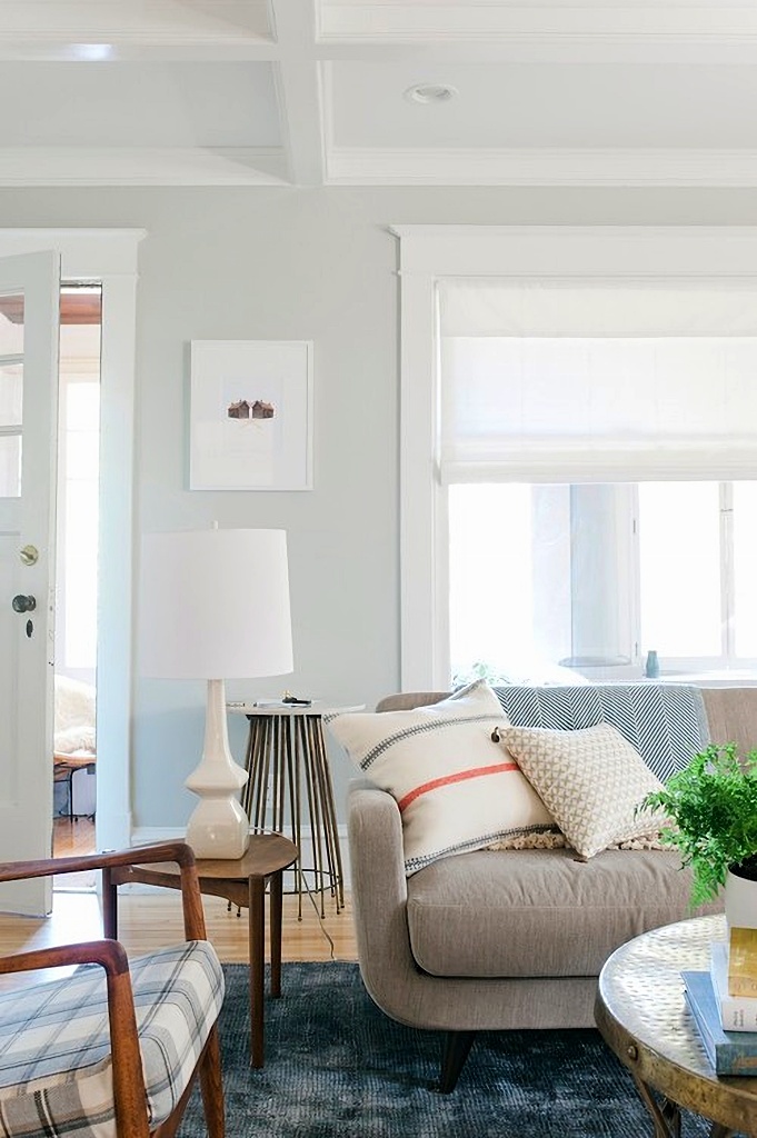 light and airy living room