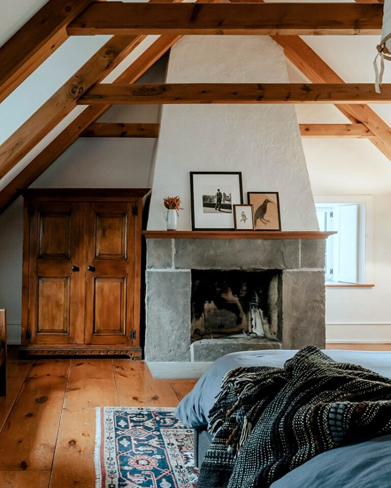 bedroom fireplace