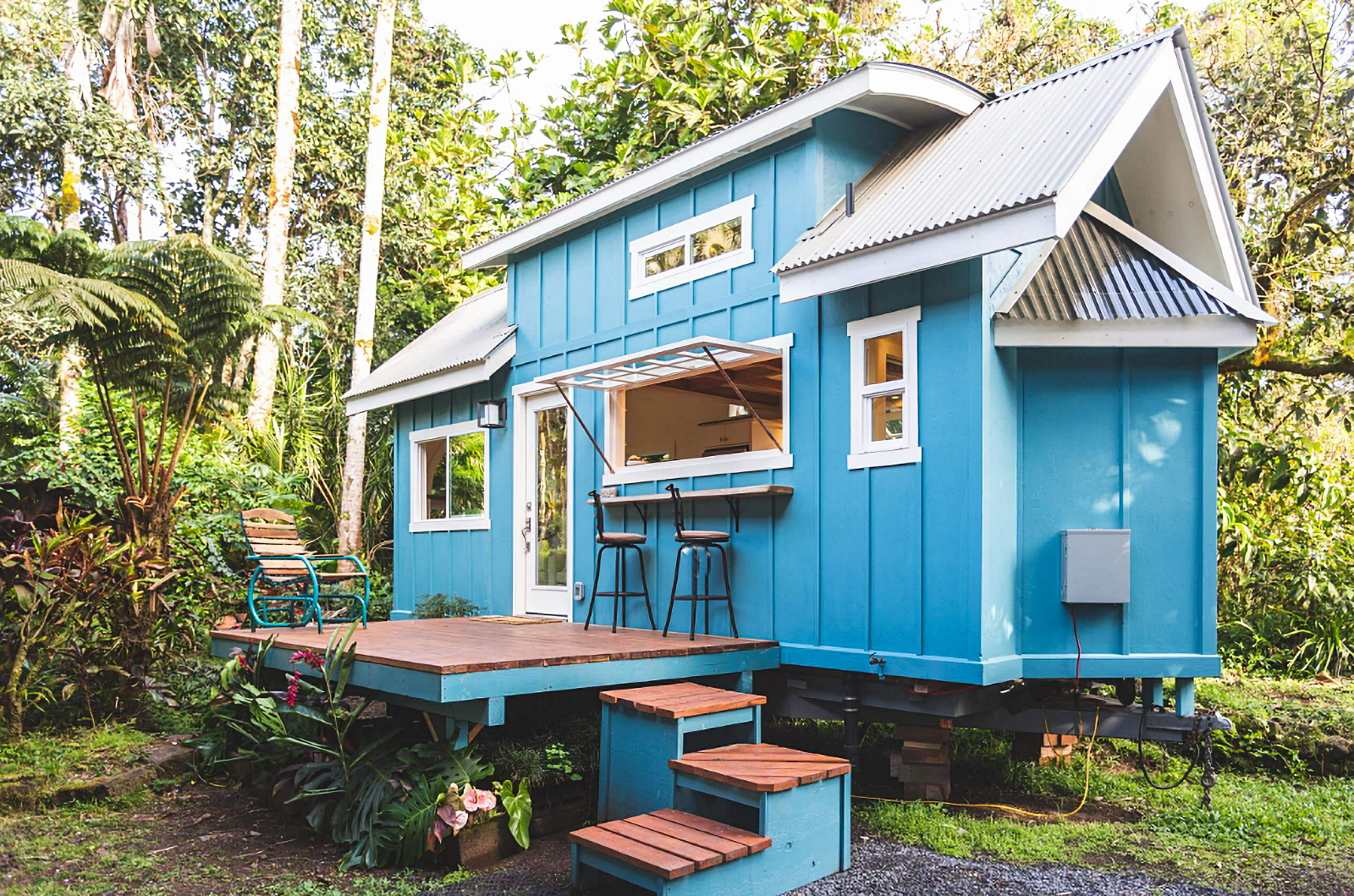 tiny tropical house